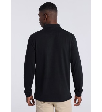 Bendorff Polo basique  manches longues noir