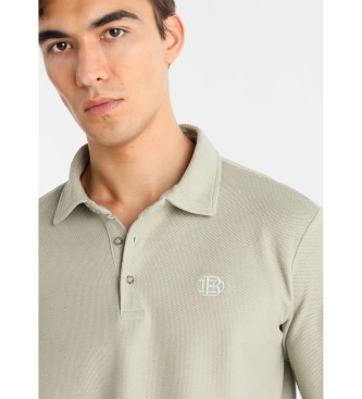 Bendorff Graues Basic-Piqu-Poloshirt