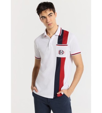 Bendorff BENDORFF - Short-sleeved polo shirt with two-tone band and white pocket