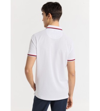 Bendorff BENDORFF - Poloshirt met korte mouwen, tweekleurige band en witte zak