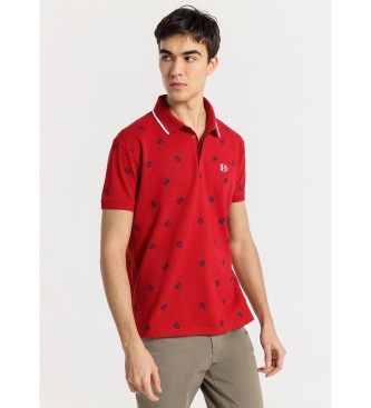 Bendorff BENDORFF - Koszulka polo z krótkim rękawem i mini nadrukiem czerwona