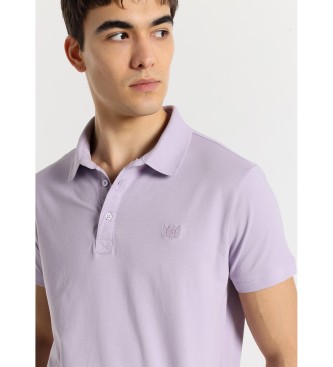 Bendorff BENDORFF - Rozciągliwa koszulka polo z krótkim rękawem w sportowym stylu, fioletowa