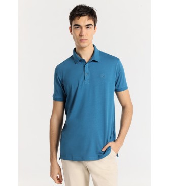 Bendorff BENDORFF - Stretch short sleeve polo shirt sport style blue