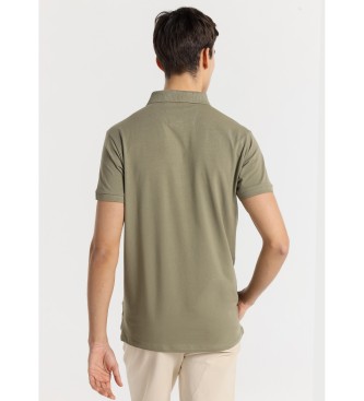 Bendorff BENDORFF - Stretch short sleeve polo shirt sport style green