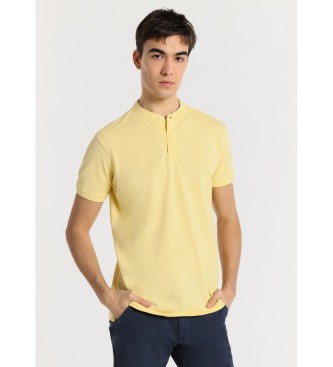 Bendorff BENDORFF - Classic short-sleeved polo shirt with mao collar yellow
