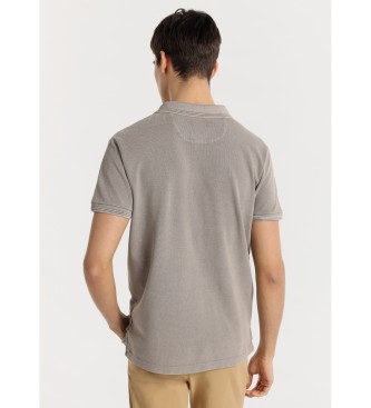 Bendorff Short sleeve polo shirt plain overdye fabric