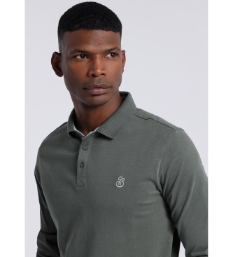 Bendorff Long sleeve green polo shirt
