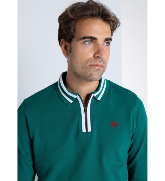 Bendorff Long sleeve polo shirt with zip