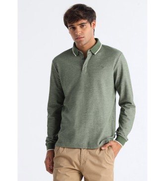 Bendorff Polo verde a contrasto