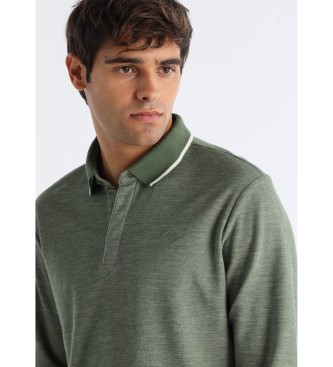Bendorff Polo verde a contrasto