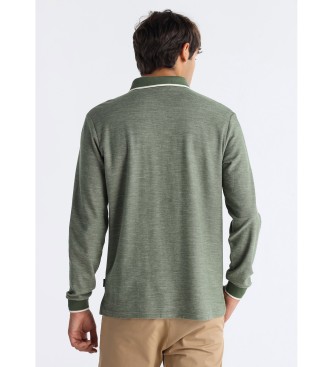 Bendorff Polo verde a contrasto