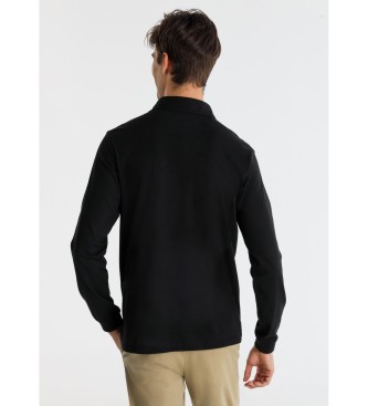 Bendorff Plo liso com bolso no peito preto