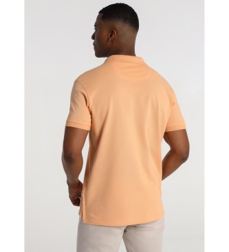Bendorff Piqu polo shirt with orange logo