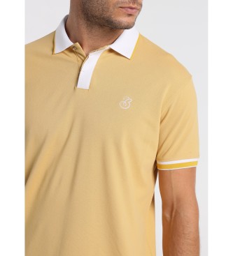 Bendorff Contrast yellow polo shirt
