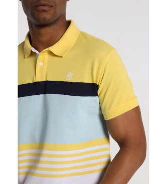 Bendorff Multicolor woven stripe polo shirt