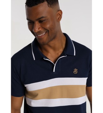 Bendorff Polo shirt and blue horizontal stripes