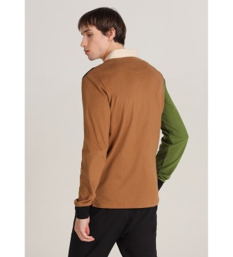 Bendorff Polo multicolore a maniche lunghe