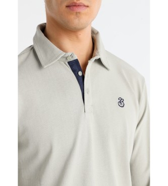 Bendorff Peach Finish grijs poloshirt