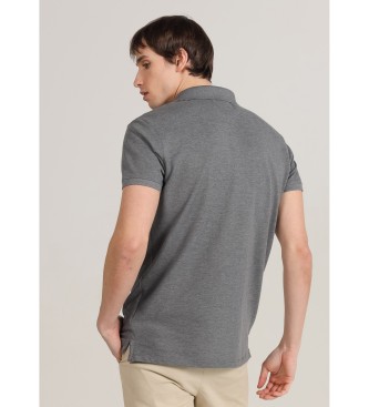 Bendorff Polo pique short sleeve logo edition grey