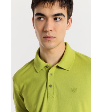 Bendorff BENDORFF - Classic style short sleeve pique polo shirt green