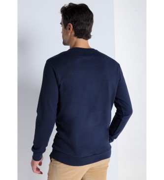 Bendorff BENDORFF - Basic-Sweatshirt mit marineblauem Boxkragen