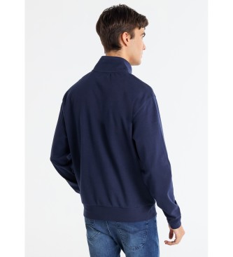 Bendorff Navy sweatshirt met rits