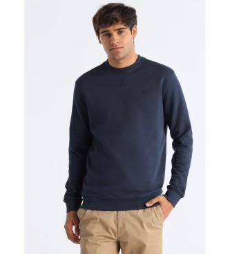 Bendorff Sweatshirt bsica com logtipo azul-marinho