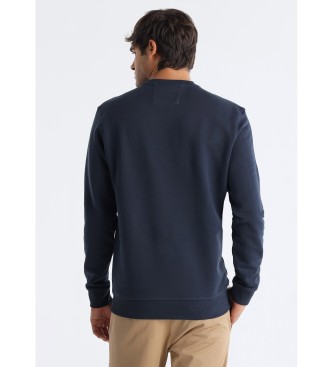 Bendorff Sweatshirt bsica com logtipo azul-marinho