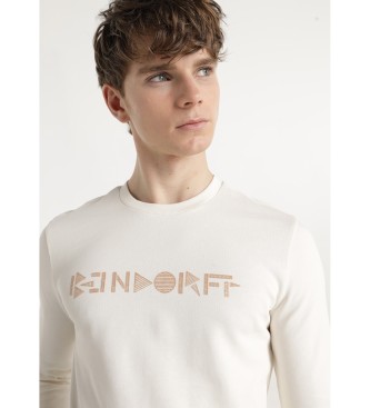 Bendorff Sweatshirt grfica linear bege