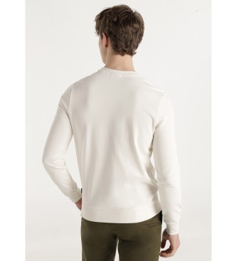 Bendorff Sweatshirt grfica linear bege