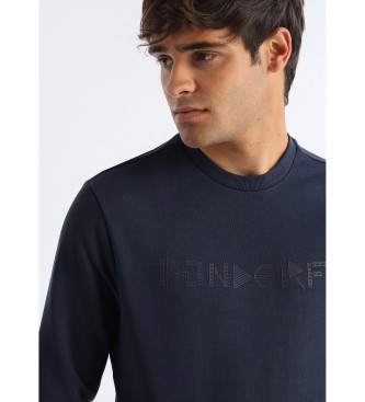 Bendorff Sweatshirt grfica linear azul-marinho
