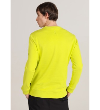 Bendorff Sweatshirt graphique avec col en caisson vert