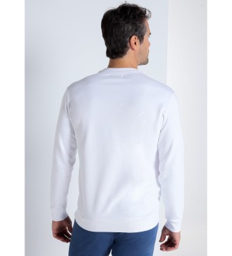Bendorff Sweatshirt grfica com gola box branca
