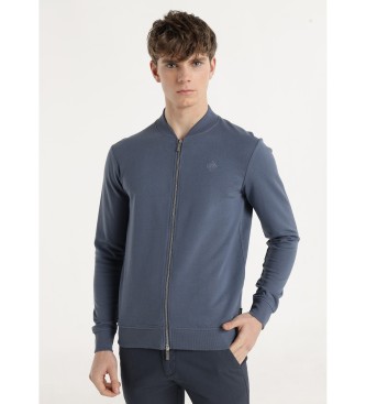 Bendorff Camisola de bombardeiro azul