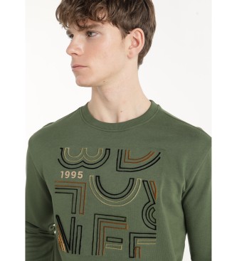 Bendorff Camisola com grfico de rebanho verde