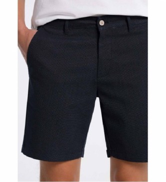 Bendorff Bermudas em tecido Chino Shorts preto