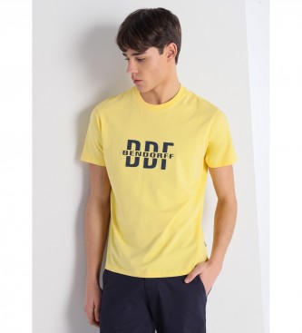 Bendorff T-shirt med logotyp 124539 gul