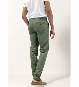 Bendorff Pantalones chino | Caja Media - Regular verde