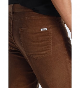 Bendorff Pants 5 Pockets Corduroy Brown