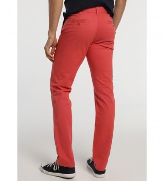 Bendorff Pantaloni chino rossi comfort fit