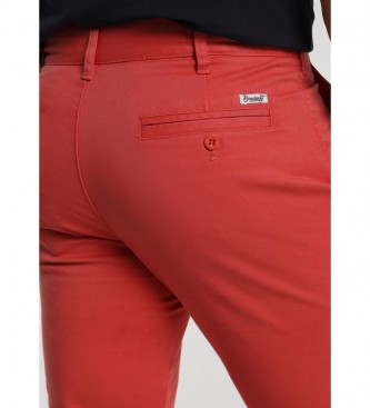 Bendorff Pantalon Chino Confort Fit rouge