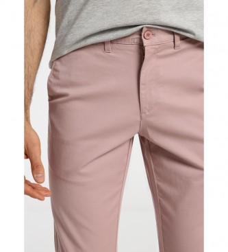 Bendorff Pantalon chino Comfort Fit rose 