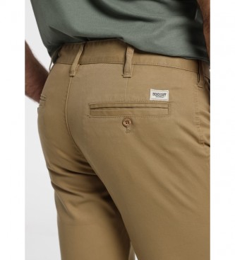 Bendorff Khaki Confort Fit Chino Trousers 