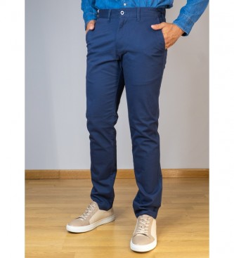 Bendorff Pantalon Chino Confort Fit bleu
