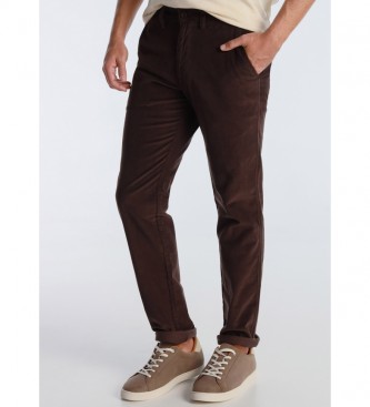 Bendorff Dark brown Corduroy Chino trousers