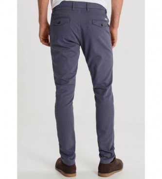 Bendorff Chino Trousers Blue Structure