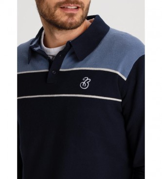 Bendorff Polo en tricot bleu