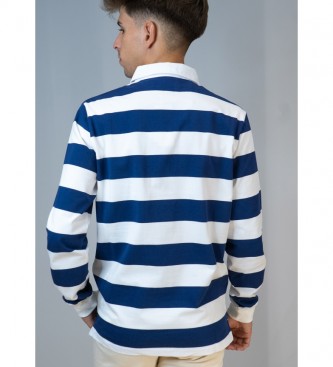 Bendorff Camisa Polo Listrada 7778740  branco, azul 
