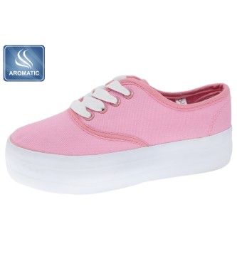 Beppi Sneakers in tela rosa