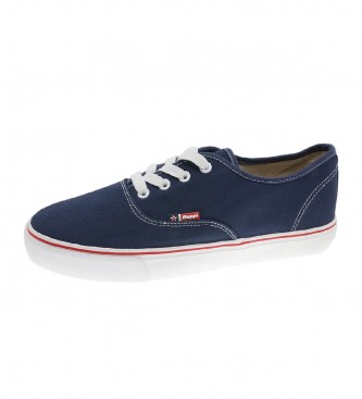 Beppi Navy canvas sneakers